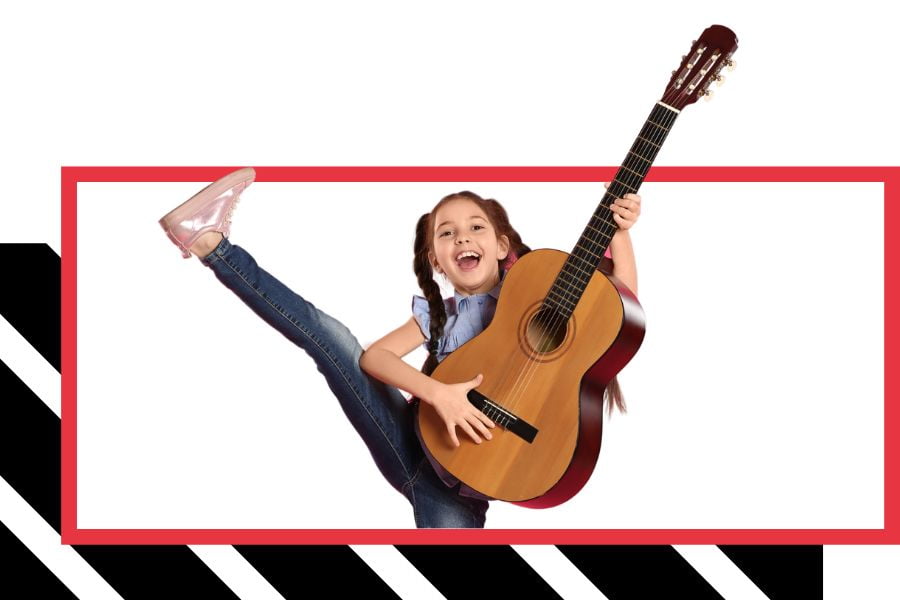 Clases de guitarra para niños Clases de guitarra para niñas