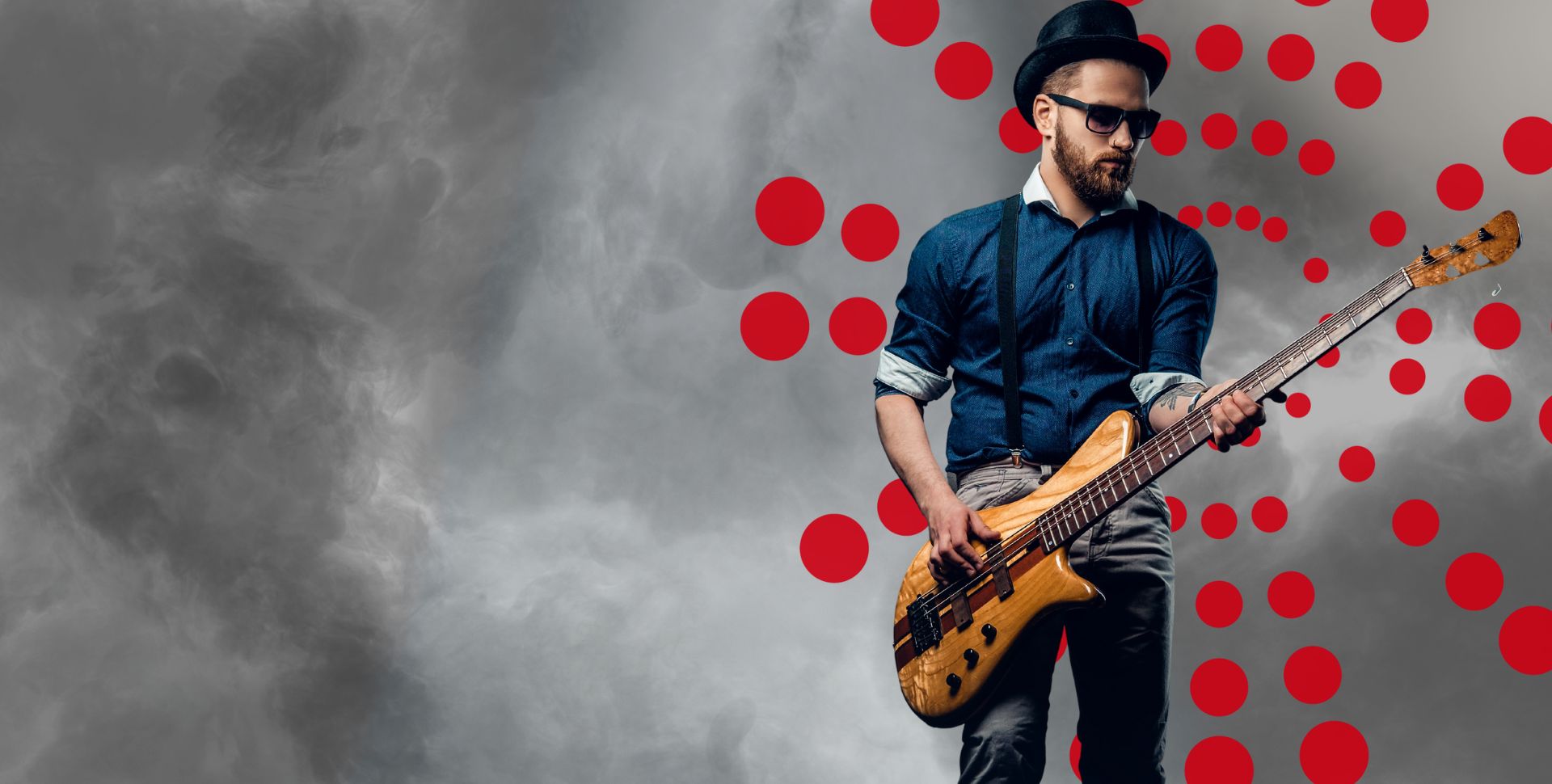 background - Clases de Bajo eléctrico.